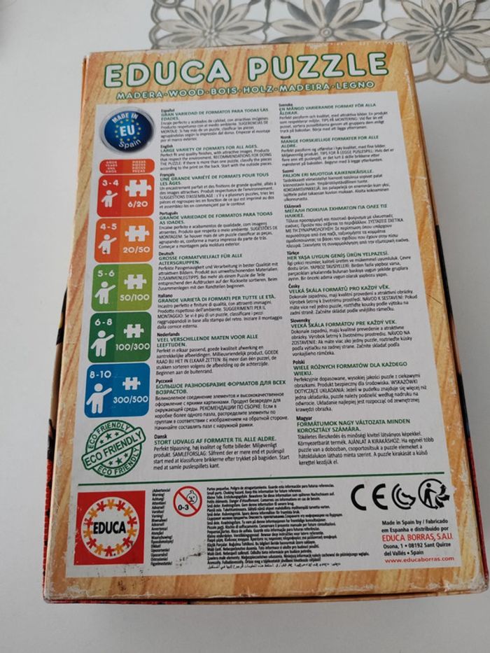 Boite 2 puzzles bois miraculous - photo numéro 2