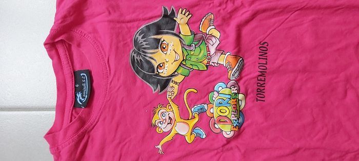 Tshirt manche courte Dora 6 ans - photo numéro 2