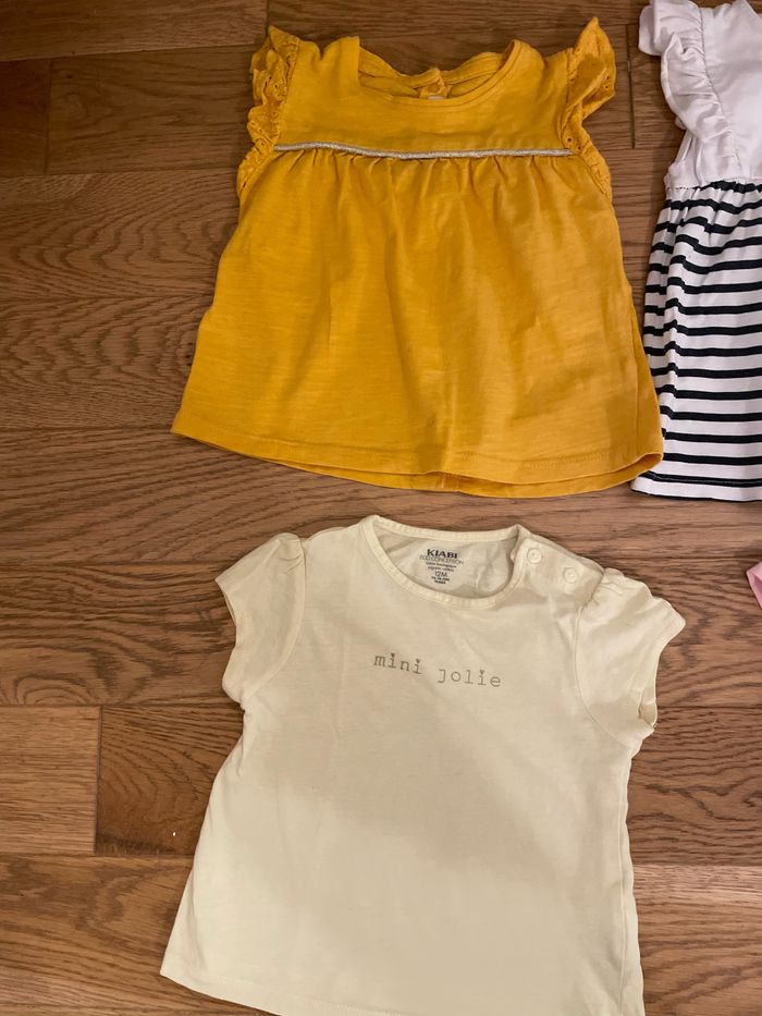 Lot de 6 tee shirts 12 mois - photo numéro 2