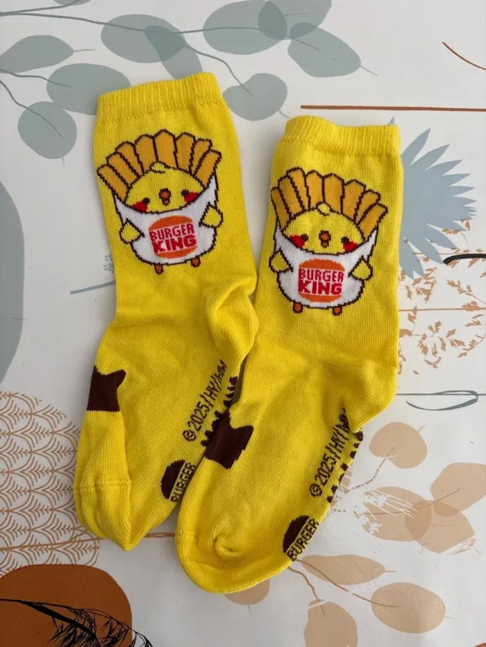 Chaussettes Burger King  neuve - photo numéro 2