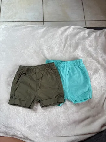 Lots de 2 shorts garçon
