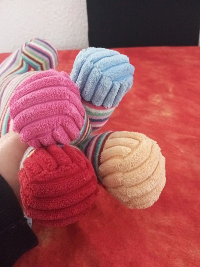 Grand cheval multicolore Jellycat - photo numéro 6