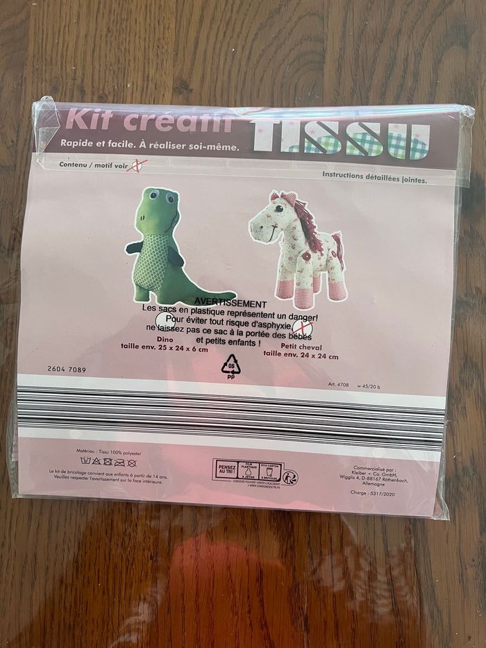 Kit animaux tissus - photo numéro 2