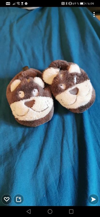 Chausson nounours mixte