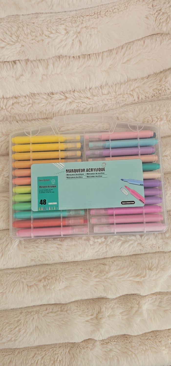 Lot de 48 marqueurs acrylique Neufs - photo numéro 6