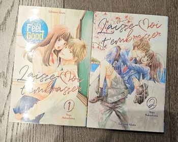 Lot 2 manga Laisse-moi t'embrasser