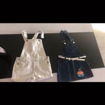 Salopette jupe et short 5 ans