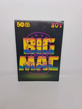 Carte postale "Macdonald"
10,5x15cm. Bic mac 80's