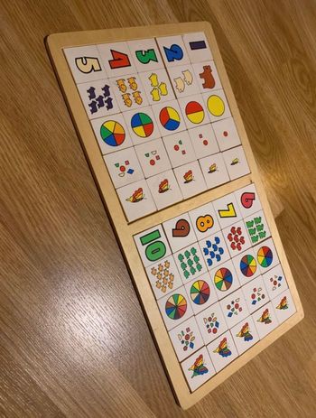 Jeu éducatif en bois