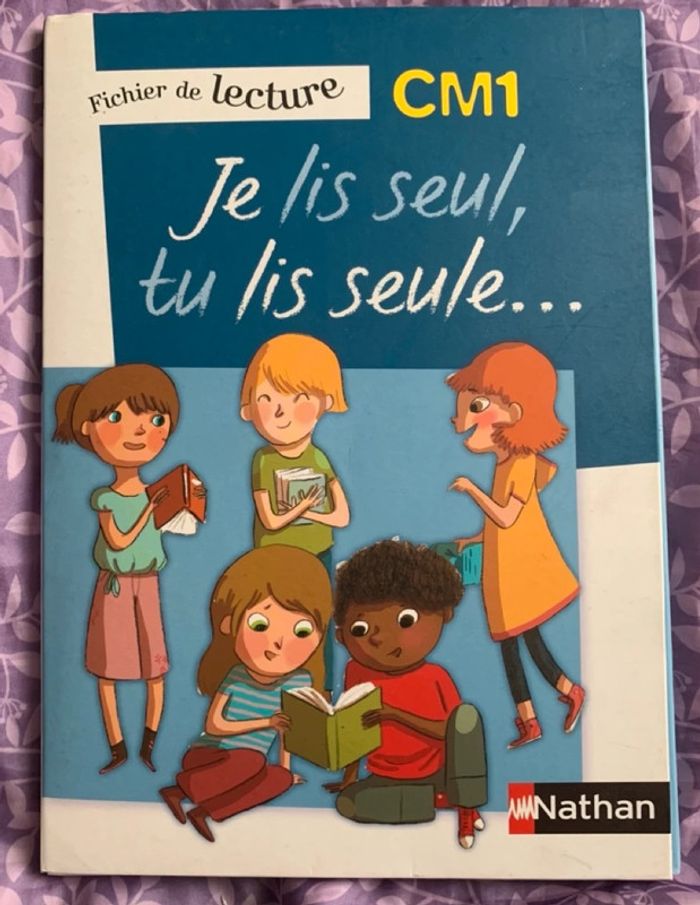 Fichier de lecture CM1 Je lis seul, tu lis seul - Nathan