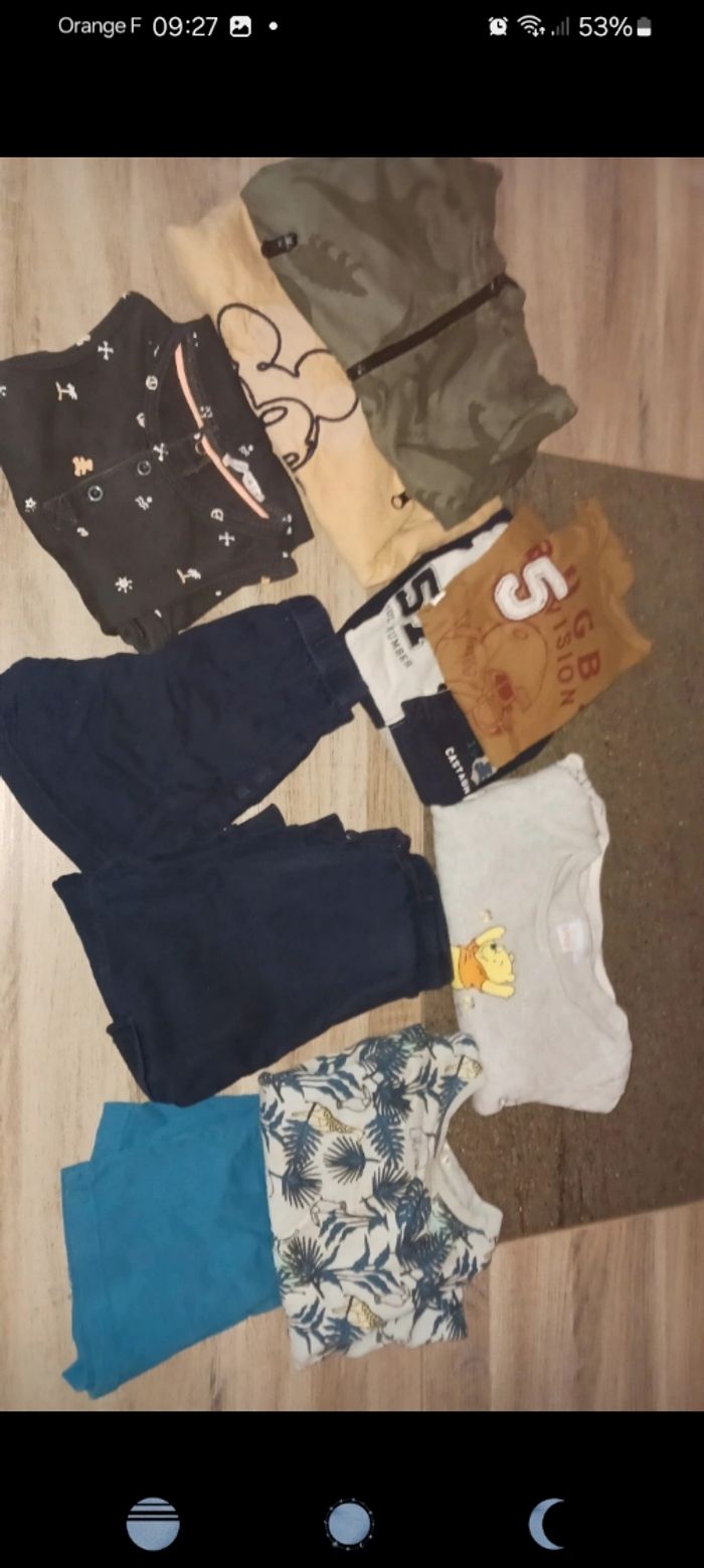 Lot vêtements