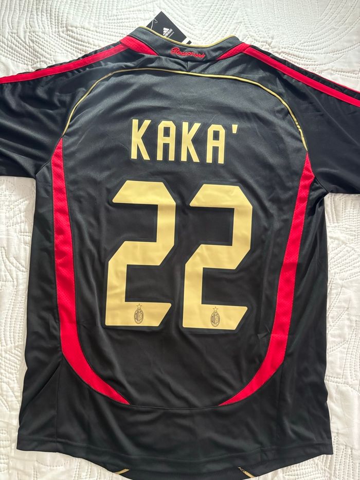 Maillot foot rétro AC Milan kaka - photo numéro 5