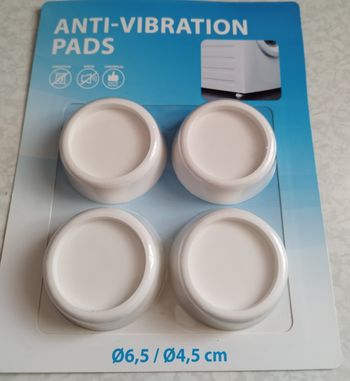 4 Pad anti vibration neuf pour machine à laver, sèche linge ou lave vaisselle