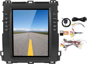 📱 Prix ferme - Autoradio multimédia 10,4" pour Toyota Land Cruiser Prado 2002-2009