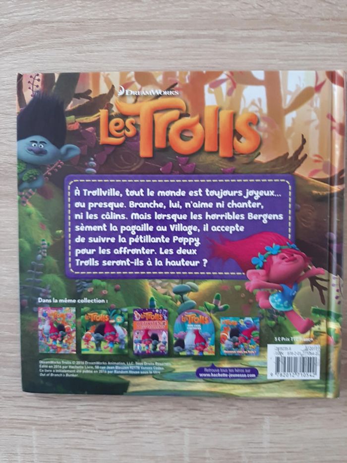 Livre Les Trolls du dessin animé Dreamworks - photo numéro 2