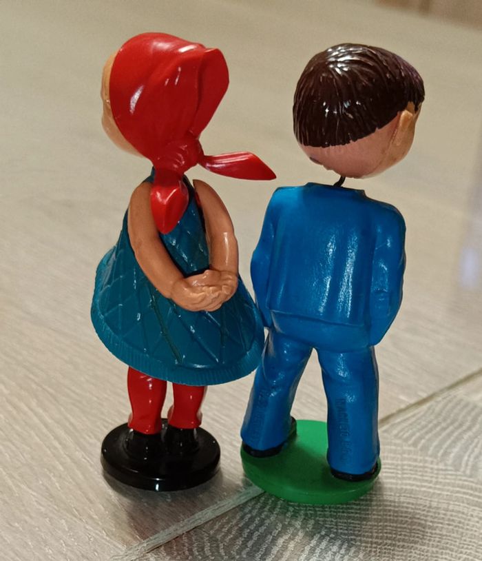 Lot amoureux magnéto figurine magnétique - photo numéro 3