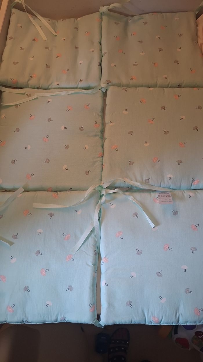 Coussins pour lit à barreaux bébé - photo numéro 2