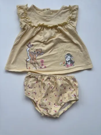 Ensemble jaune Bambi