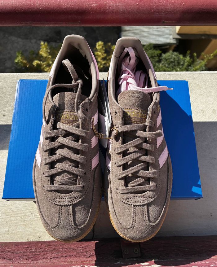 Adidas Handball Spezial Chalky Brown Clear Pink - photo numéro 2