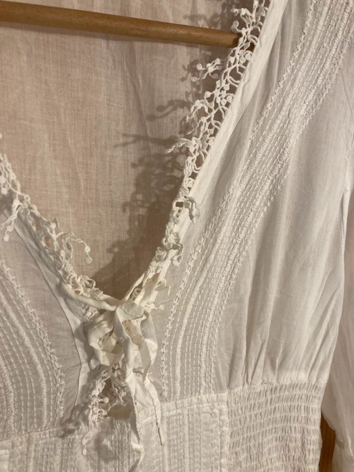 Robe en gaze de coton style bohème - photo numéro 6