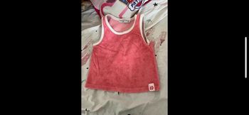 Débardeur éponge rose