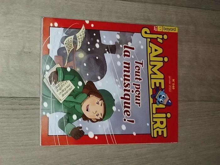 Lot de 8 magazines J’aime lire année 2021-22 L053  7595829459 - photo numéro 7