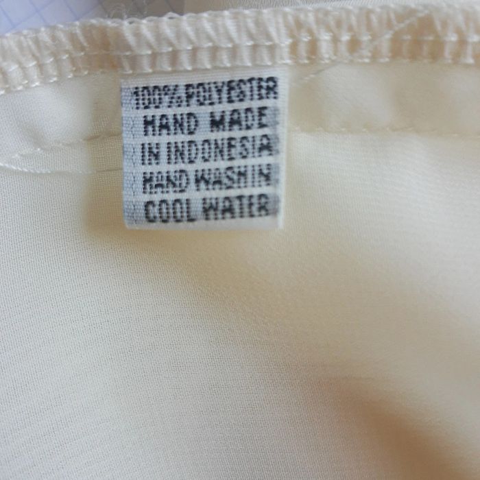 Robe d’été légère dentelle blanc écrue transparente neuve taille M/L - photo numéro 10