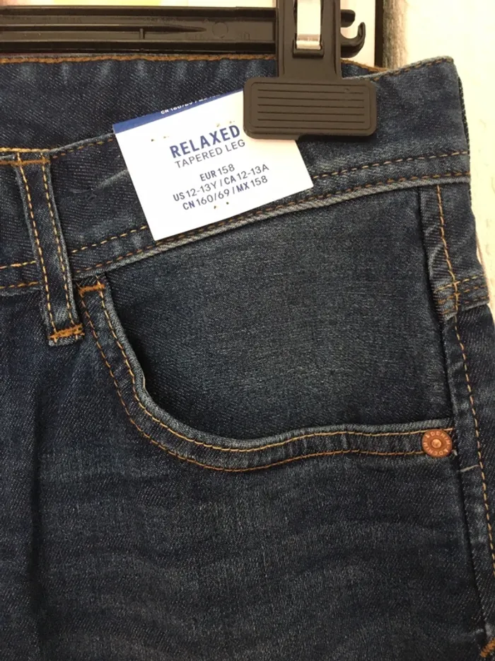 Jean 12/13 ans bleu h&m - photo numéro 2