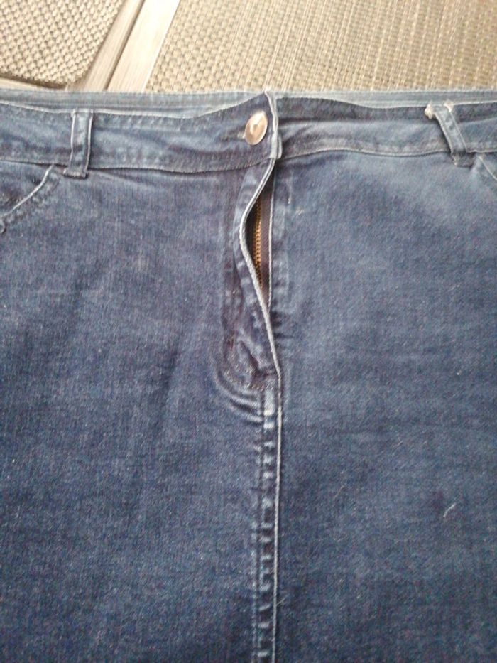 Jupe en jean scottage taille 44 - photo numéro 2