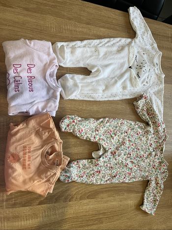 Lot pyjama fille 3mois