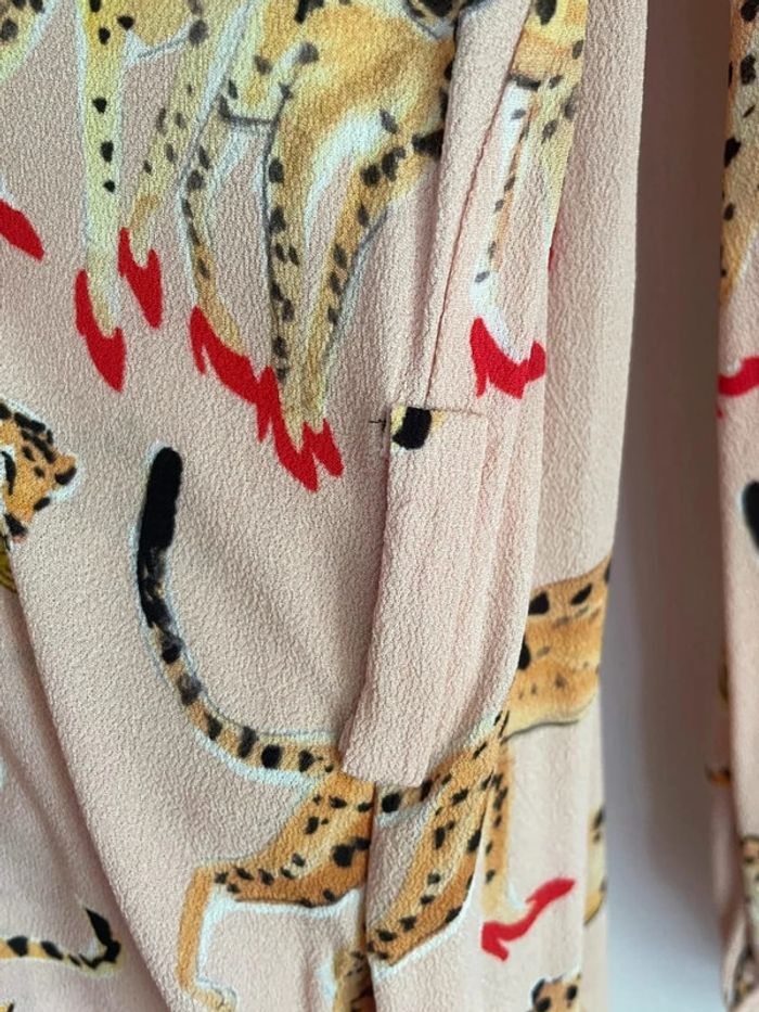 Robe léopard rose Pinko 36 - photo numéro 10