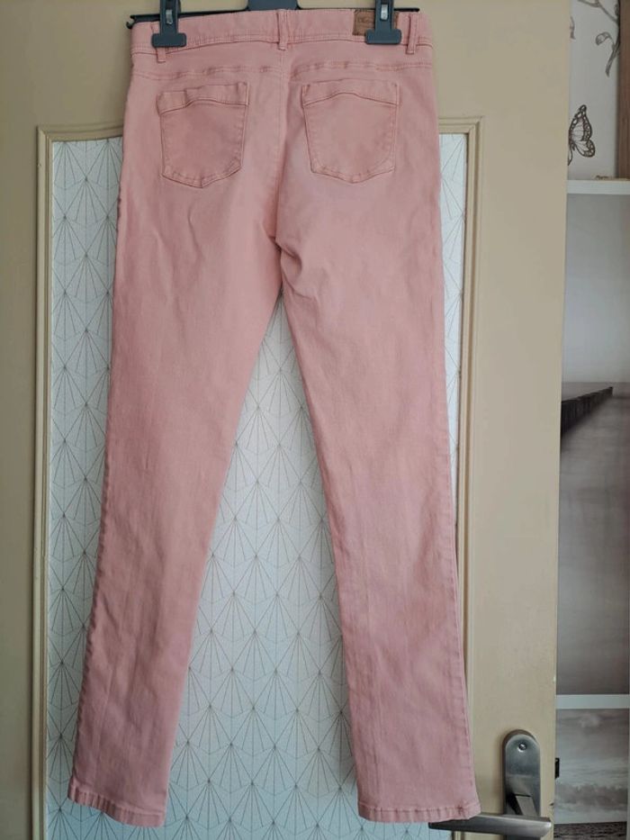 Lot de 2 pantalons fille la redoute 14 ans légers fonds de tâches à peine visible - photo numéro 13