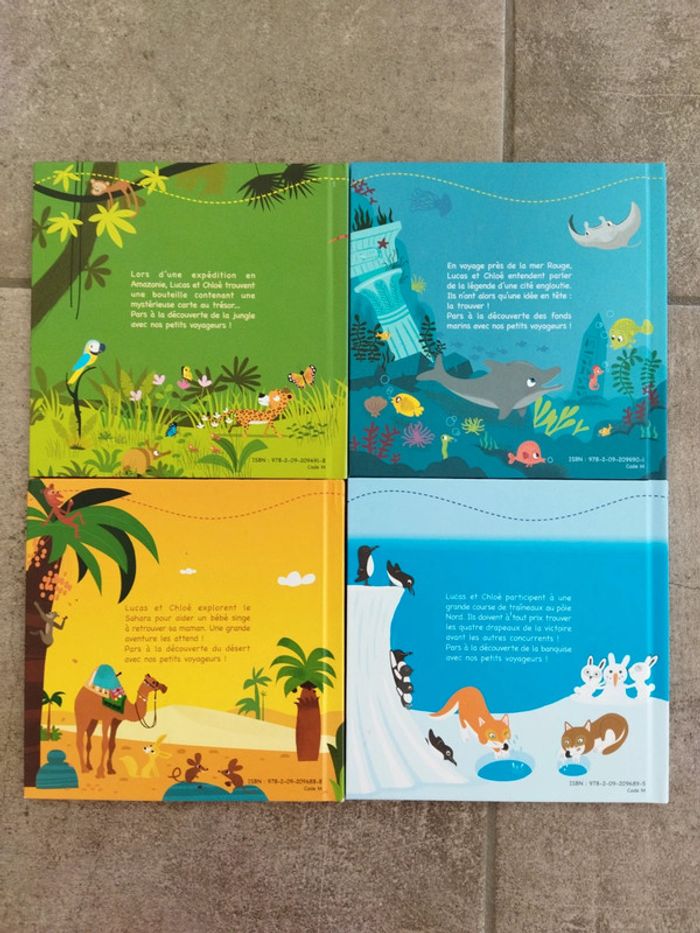Collection complète macdo les petits voyageurs à l'aventure - photo numéro 2