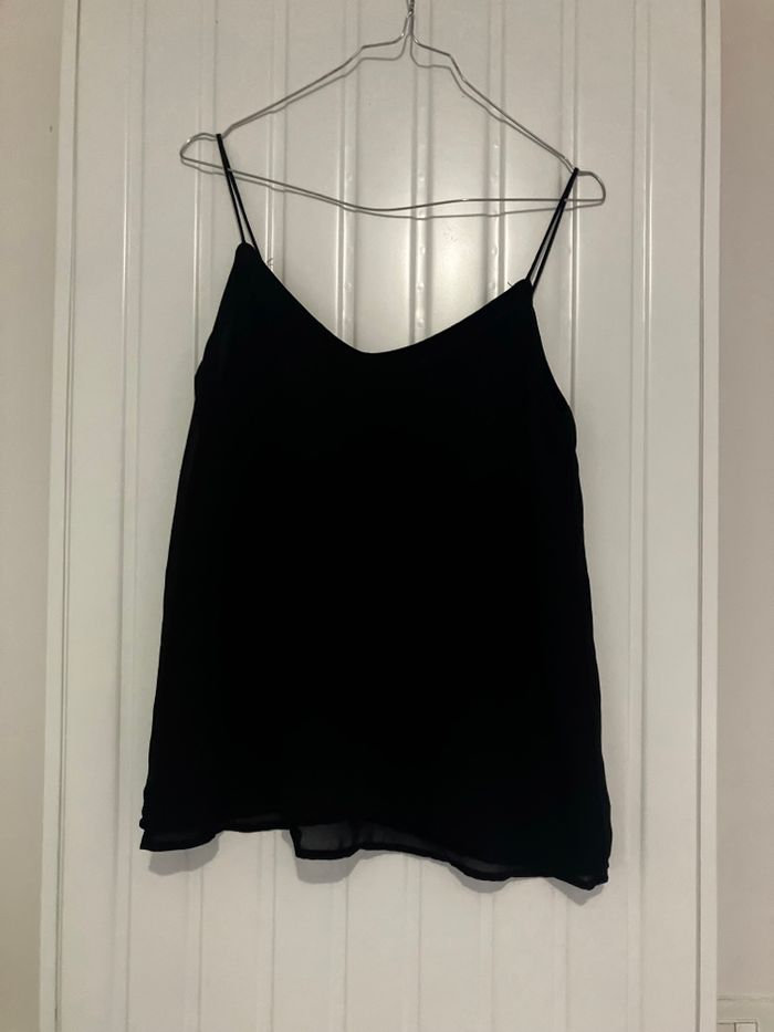 Debardeur caraco noir - photo numéro 2