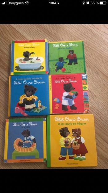 Lot livres petit ours brun