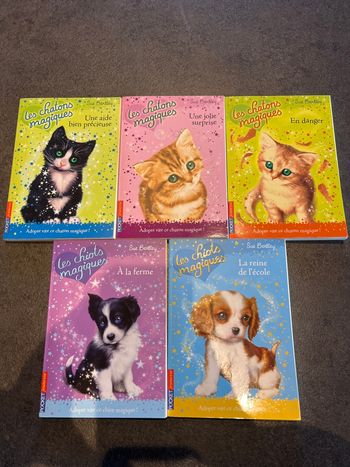 Collection livres les animaux magiques