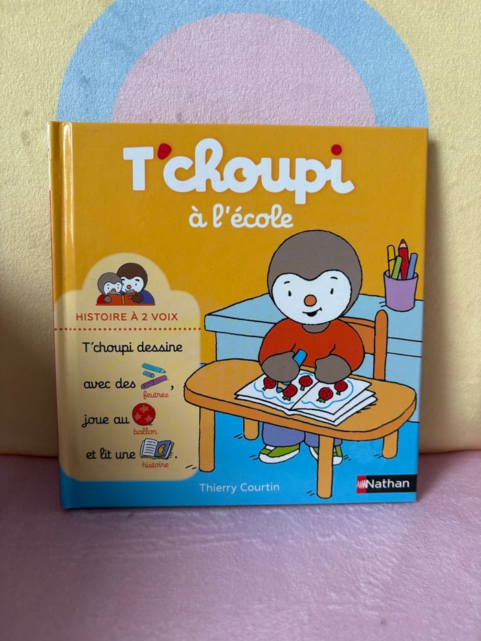 T’choupi à l’école.
