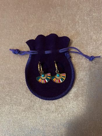 Boucles d’oreilles éventails 🪭