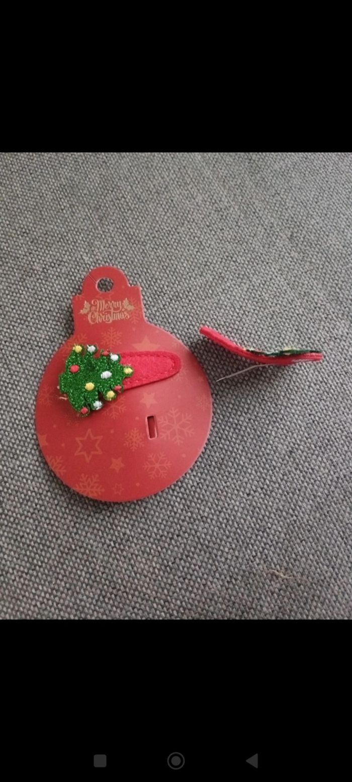 Barrette noël