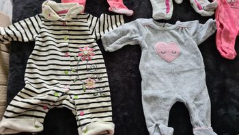 Lot de 5 pyjamas fille naissance