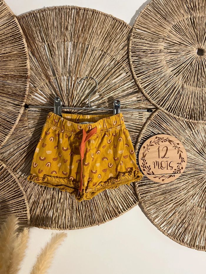 Short 12 mois bébé fille