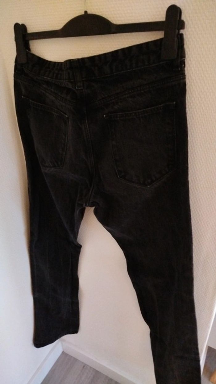 Jean noir Regular Kiabi - Taille 40/32L - photo numéro 3