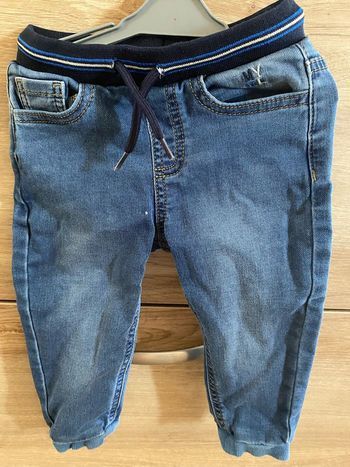 Pantalon imitation jeans 12 mois  souple