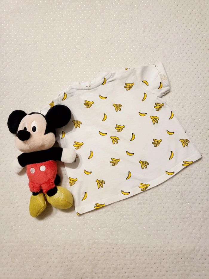 Tee shirt Banane 3 mois Tex Baby - photo numéro 4