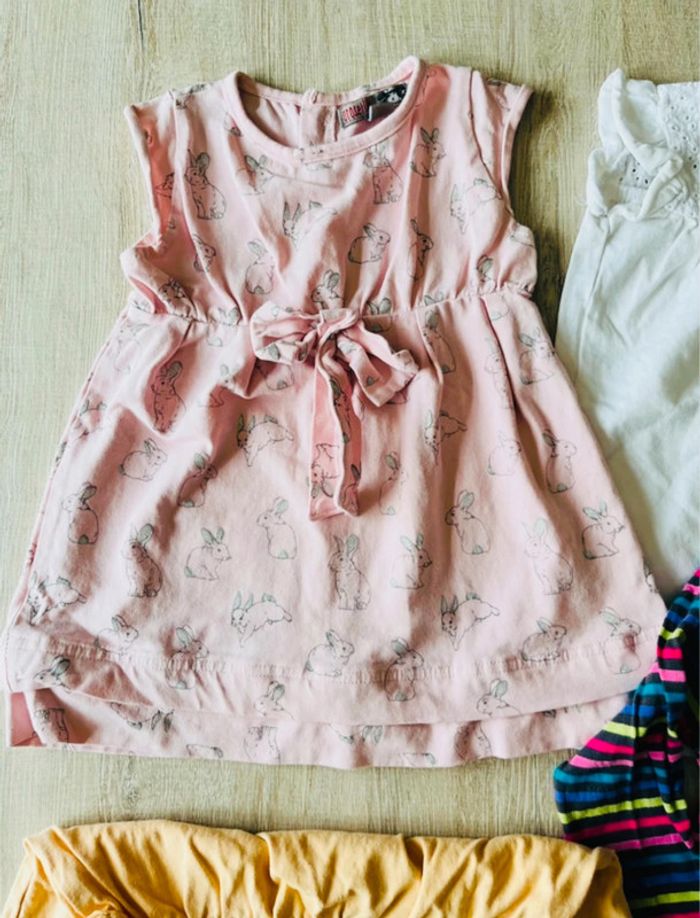 Lot de robes bébé fille multiple marque - photo numéro 2
