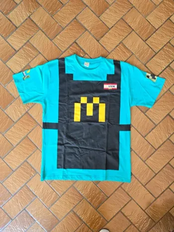 T-shirt collector Mac Donalds édition Mincraft