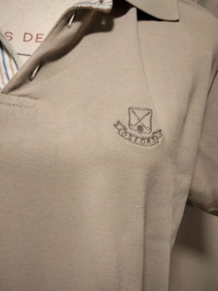 Polo oxford beige taille XL - photo numéro 2