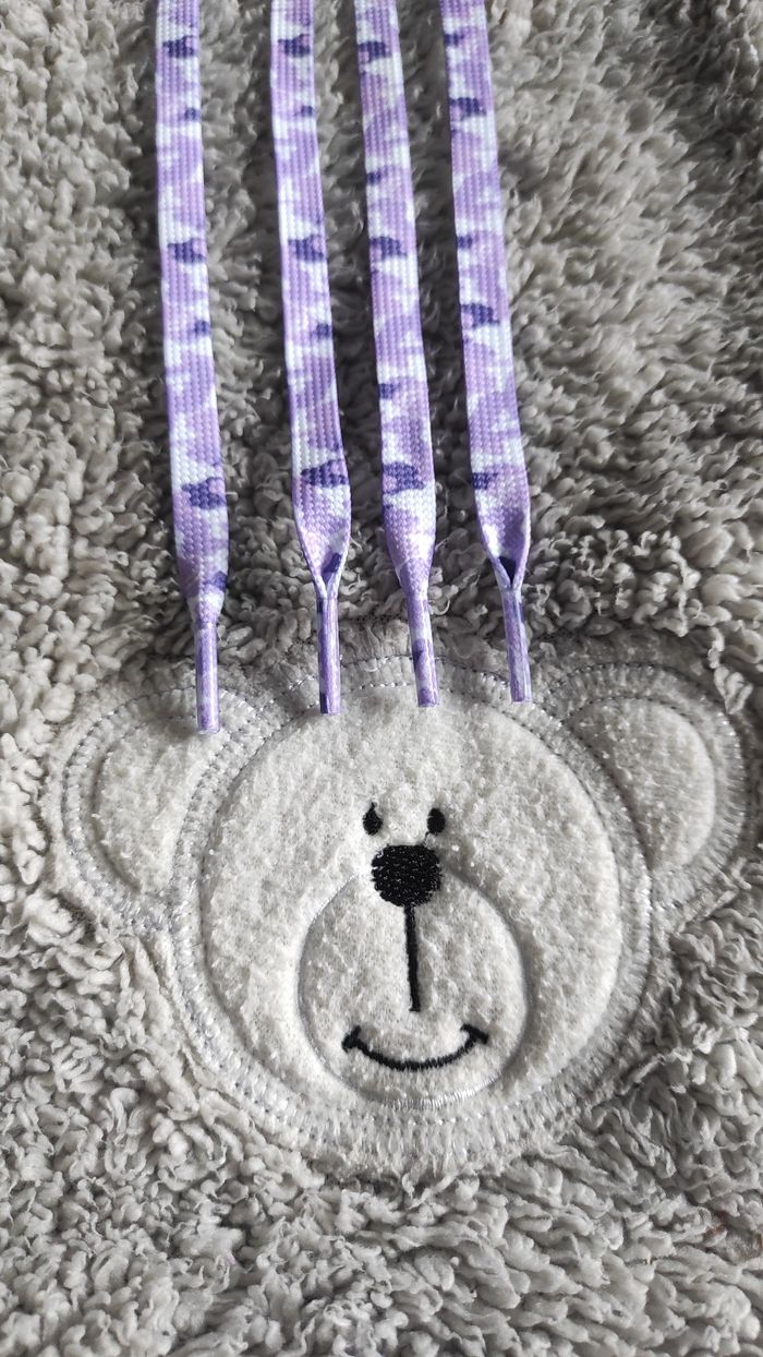 🔮 Lacets camouflage violet – 120 cm sneakers streetwear - photo numéro 3