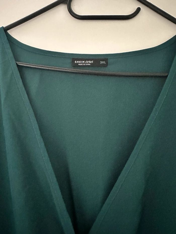 Robe SHEIN curve verte - photo numéro 3
