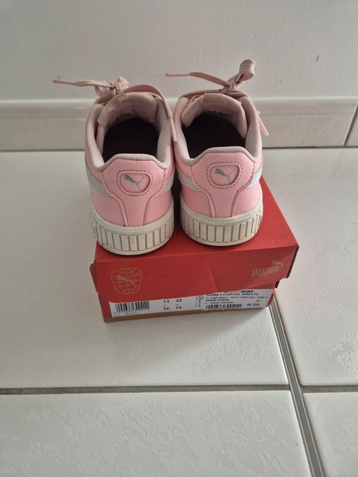 Basket puma rose p32 - photo numéro 5